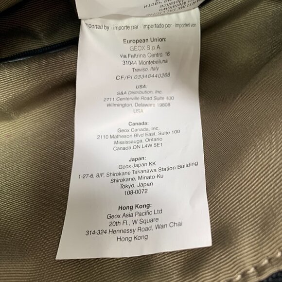 Geox Three Way Convertible Clutch Fold Over Shoulder Crossbody Bag - Black - Picture 13 of 15